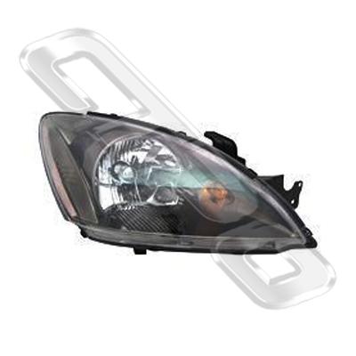 HEADLAMP - L/H - MANUAL - IRON GREY - TO SUIT MITSUBISHI LANCER CS 2003-