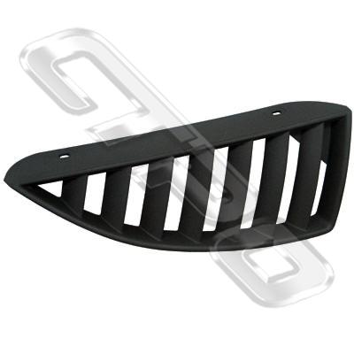 GRILLE - PAINTED/BLACK - R/H - TO SUIT MITSUBISHI LANCER CS 2003-