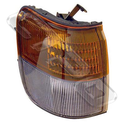 CORNER LAMP - R/H - W/E - CLEAR/AMBER - TO SUIT MITSUBISHI PAJERO 1991-97
