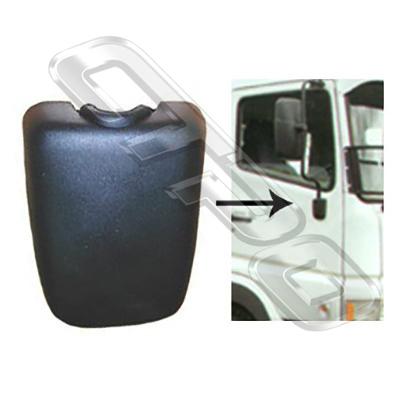 MIRROR COVER - R/H - ON DOOR - MITSUBISHI FP517/FP519/FP350 1997-