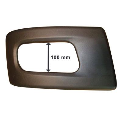 FRONT BUMPER END - R/H - W/FOG HOLE - NARROW - 225MM DEEP - MITSUBISHI CANTER FE 2011-