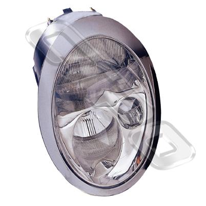 HEADLAMP - L/H - TO SUIT MINI COOPER 2002-