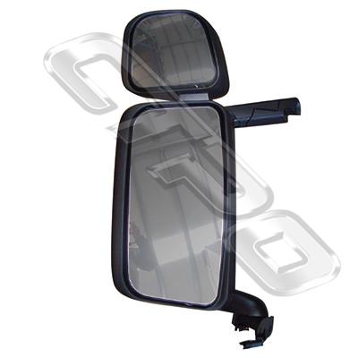 MIRROR - ELECTRIC/HEATED - L/H - W/AUXILIARY - SCANIA P/R TRUCK - 1997-