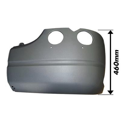FRONT BUMPER END - L/H - 460mm HIGH - SCANIA P/R TRUCK - 2003- LOW BUMPER