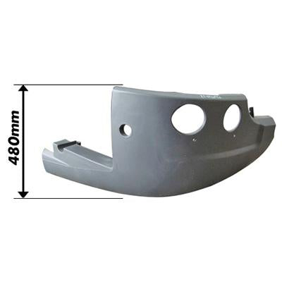 FRONT BUMPER END - R/H - 480mm - SCANIA P/R TRUCK - 2009- LOW BUMPER