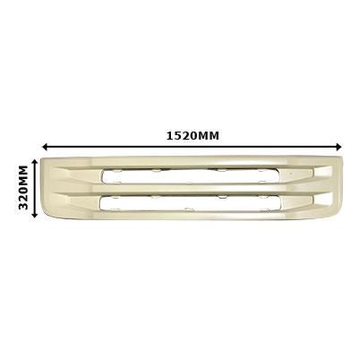 GRILLE PANEL - LOWER (FITS BETWEEN HEADLAMPS) - 1520x320mm - SCANIA R TRUCK - 2009-