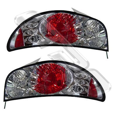 REAR LAMP - SET - L&R - TO SUIT SUBARU IMPREZA 1992-00 SEDAN-2DR/4DR