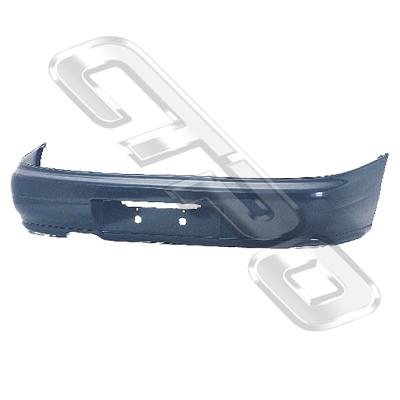 REAR BUMPER - MAT BLACK - TO SUIT SUBARU IMPREZA 1997-