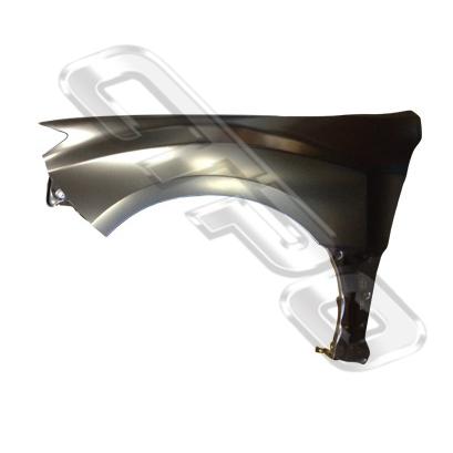 FRONT GUARD - L/H - W/O SIDE LAMP HOLE - TO SUIT SUBARU IMPREZA 2008- WRX