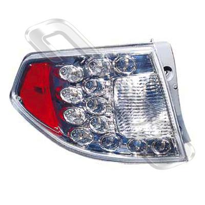 REAR LAMP - L/H - LED TYPE - TO SUIT SUBARU IMPREZA 2008- H/BACK