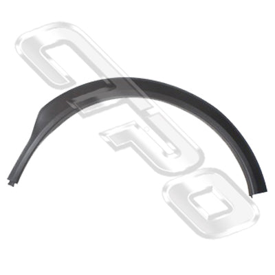 FRONT GUARD MOULDING - TEXTURED BLACK - R/H - CERTIFIED - TO SUIT SUBARU IMPREZA XV 2013-