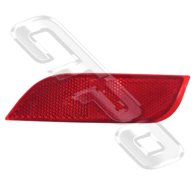 REAR BUMPER REFLECTOR - L/H - TO SUIT SUBARU IMPREZA G4 2012- 5DR