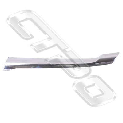 GRILLE MOULDING - ALL CHROME - L/H - CERTIFIED - TO SUIT SUBARU IMPREZA 2015-16