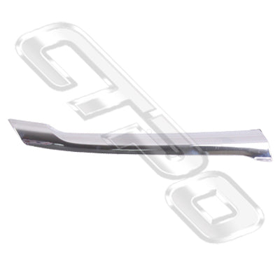 GRILLE MOULDING - ALL CHROME - R/H - CERTIFIED - TO SUIT SUBARU IMPREZA 2015-16
