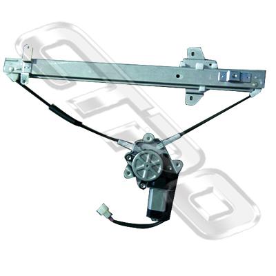 WINDOW REGULATOR - R/H - FRONT - ELECTRIC - W/MOTOR - TO SUIT SUZUKI VITARA 4DR 1989-97