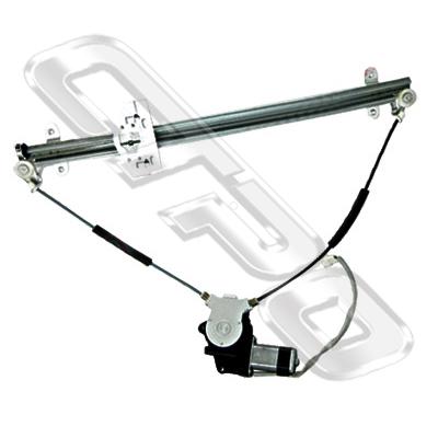 WINDOW REGULATOR - R/H - ELECTRIC - W/MOTOR - TO SUIT SUZUKI VITARA 2DR 1989-97