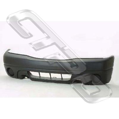 FRONT BUMPER - BLACK - W/O SLP HOLES - TO SUIT SUZUKI GRAND VITARA SZ018 2002- F/L