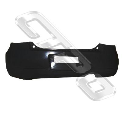 REAR BUMPER - MAT/BLACK - TO SUIT SUZUKI SWIFT 2005-