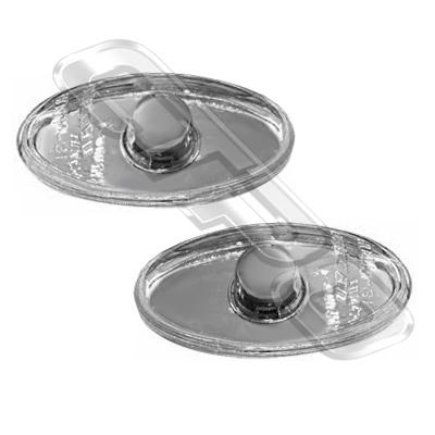 SIDE REPEATER SET - L&R - TO SUIT SUZUKI SWIFT 2005-