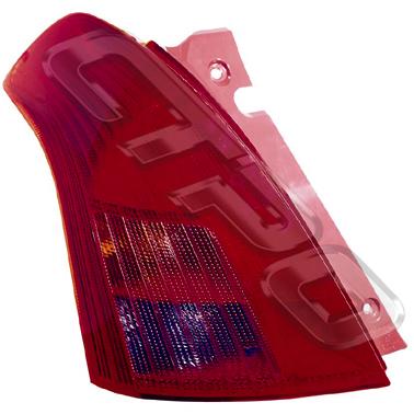 REAR LAMP - L/H - RED - TO SUIT SUZUKI SWIFT 2005-