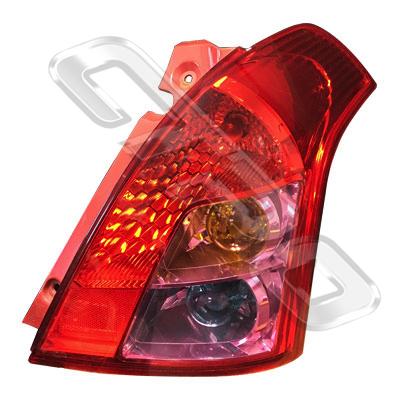 REAR LAMP - R/H - TO SUIT SUZUKI SWIFT 2008- F/LIFT
