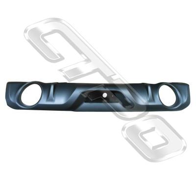 REAR BUMPER LOWER SPOILER - BLACK - TO SUIT SUZUKI SWIFT 2011- SPORT