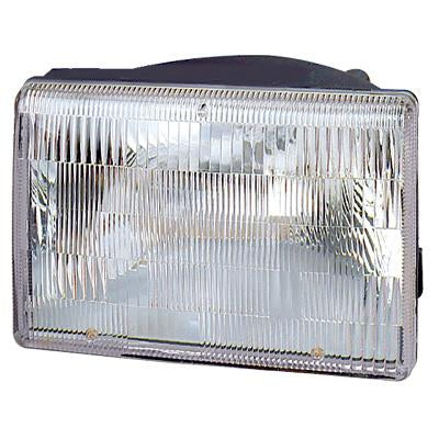 HEADLAMP - L/H - GLASS LENS - TO SUIT JEEP GRAND CHEROKEE 1996-