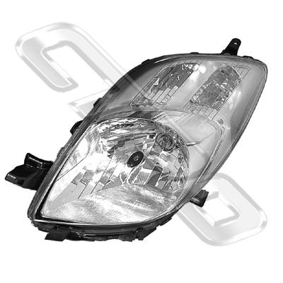 HEADLAMP - L/H - TO SUIT TOYOTA YARIS 2006-08 H/B