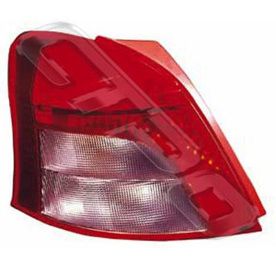 REAR LAMP - L/H - TO SUIT TOYOTA YARIS 2006-08 H/B