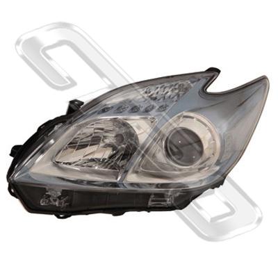 HEADLAMP - L/H - ELECTRIC - TO SUIT TOYOTA PRIUS 2009-