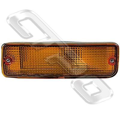 BUMPER LAMP - R/H - AMBER - TO SUIT TOYOTA HILUX 2WD/4WD 1989-98