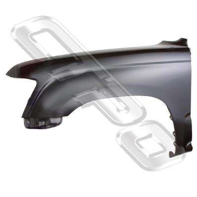 FRONT GUARD - L/H - W/ANT HOLE - TO SUIT TOYOTA HILUX 2WD 1999-01