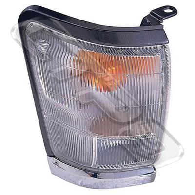 CORNER LAMP - R/H - CHROME/SILVER - TO SUIT TOYOTA HILUX 2WD/4WD 1999-01