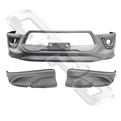 8128200-02 - BODY KIT - UNPAINTED - TRD TYPE - TO SUIT TOYOTA HILUX 2015-