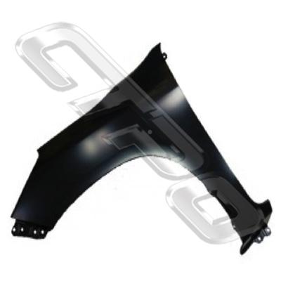 FRONT GUARD - L/H - W/O SIDE LAMP & FLARE HOLES - TO SUIT TOYOTA HILUX 2015- 2WD
