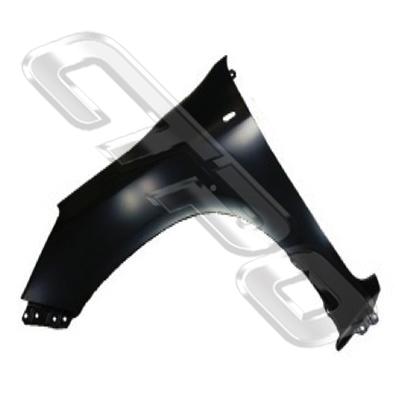 FRONT GUARD - L/H - W/SIDE LAMP HOLE - W/O FLARE HOLES - TO SUIT TOYOTA HILUX 2015- 2WD