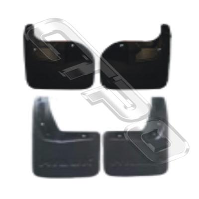 MUD FLAP - SET - 4 PCS - TO SUIT TOYOTA HILUX 2015- 2WD