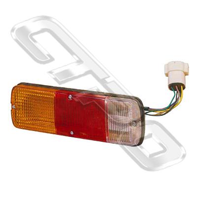 REAR LAMP - L/H=R/H - 5 WIRE FLAT DECK UNIVERSAL - TO SUIT TOYOTA LANDCRUISER FJ45 1975-77