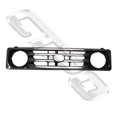 GRILLE - CHROME PAINTED/DARK GREY - TO SUIT TOYOTA LANDCRUISER FJ75 1999-01