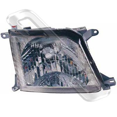 HEADLAMP - R/H - CLEAR TYPE - TO SUIT TOYOTA PRADO J95 F/L 2000-