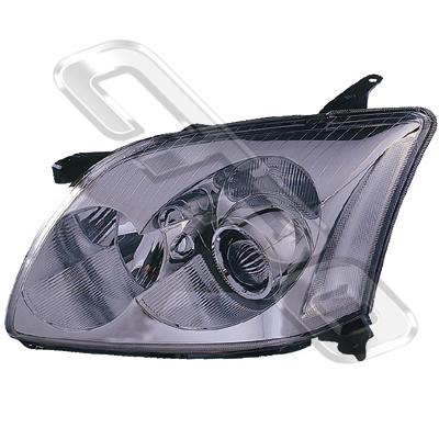 HEADLAMP - L/H - ELECTRIC - TO SUIT TOYOTA AVENSIS AZT250 2003-