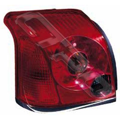 REAR LAMP - L/H - TO SUIT TOYOTA AVENSIS AZT250 2003- SEDAN