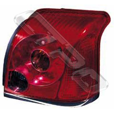 REAR LAMP - R/H - TO SUIT TOYOTA AVENSIS AZT250 2003- SEDAN
