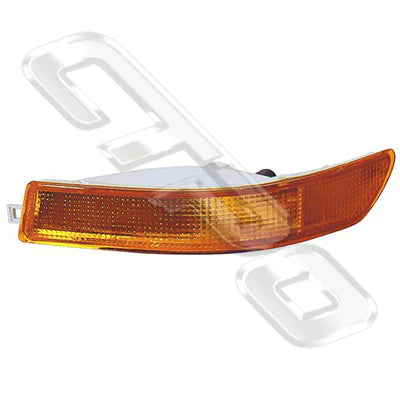 BUMPER LAMP - L/H - AMBER - W/E - TO SUIT TOYOTA COROLLA AE100 1992-