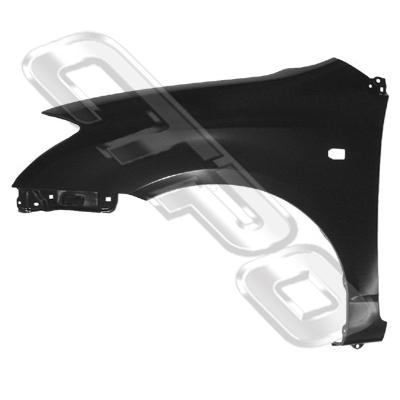 FRONT GUARD - L/H - W/SLMP HOLE - TO SUIT TOYOTA COROLLA ZZE 2002- HATCH