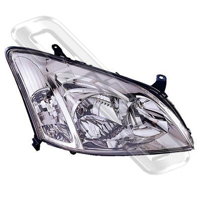 HEADLAMP - R/H - TO SUIT TOYOTA COROLLA ZZE 2002- HATCH