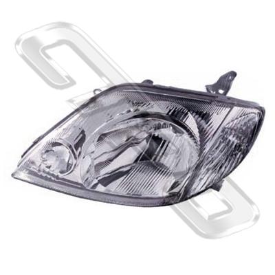 HEADLAMP - L/H - TO SUIT TOYOTA COROLLA ZZE 2000-02