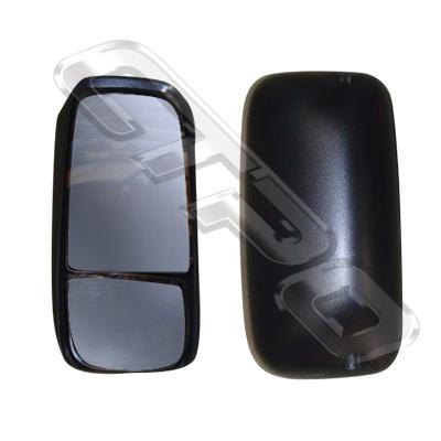 MIRROR HEAD - R/H - ON DOOR - 27MM BAR - SPLIT - TOYOTA DYNA 2011-