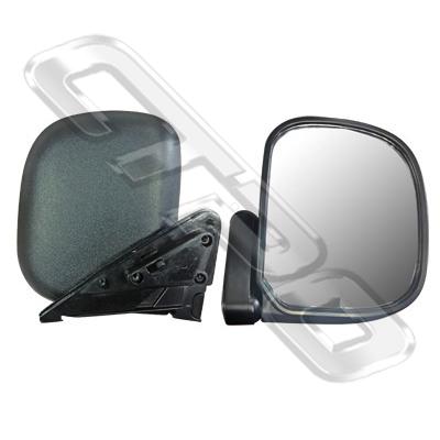 DOOR MIRROR - L/H - CORNER MOUNT - TO SUIT TOYOTA HIACE 1990-