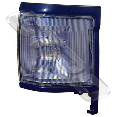 CORNER LAMP - L/H - CLEAR W/GREY TRIM - TO SUIT TOYOTA HIACE 1990- IMPORT